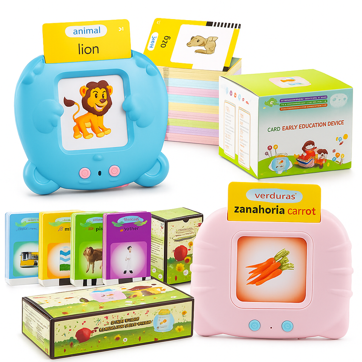Toddler Talking Flash cards Reader (Rechargeable)