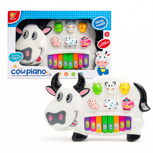 Cow Piano with Animal Sounds for Children Education