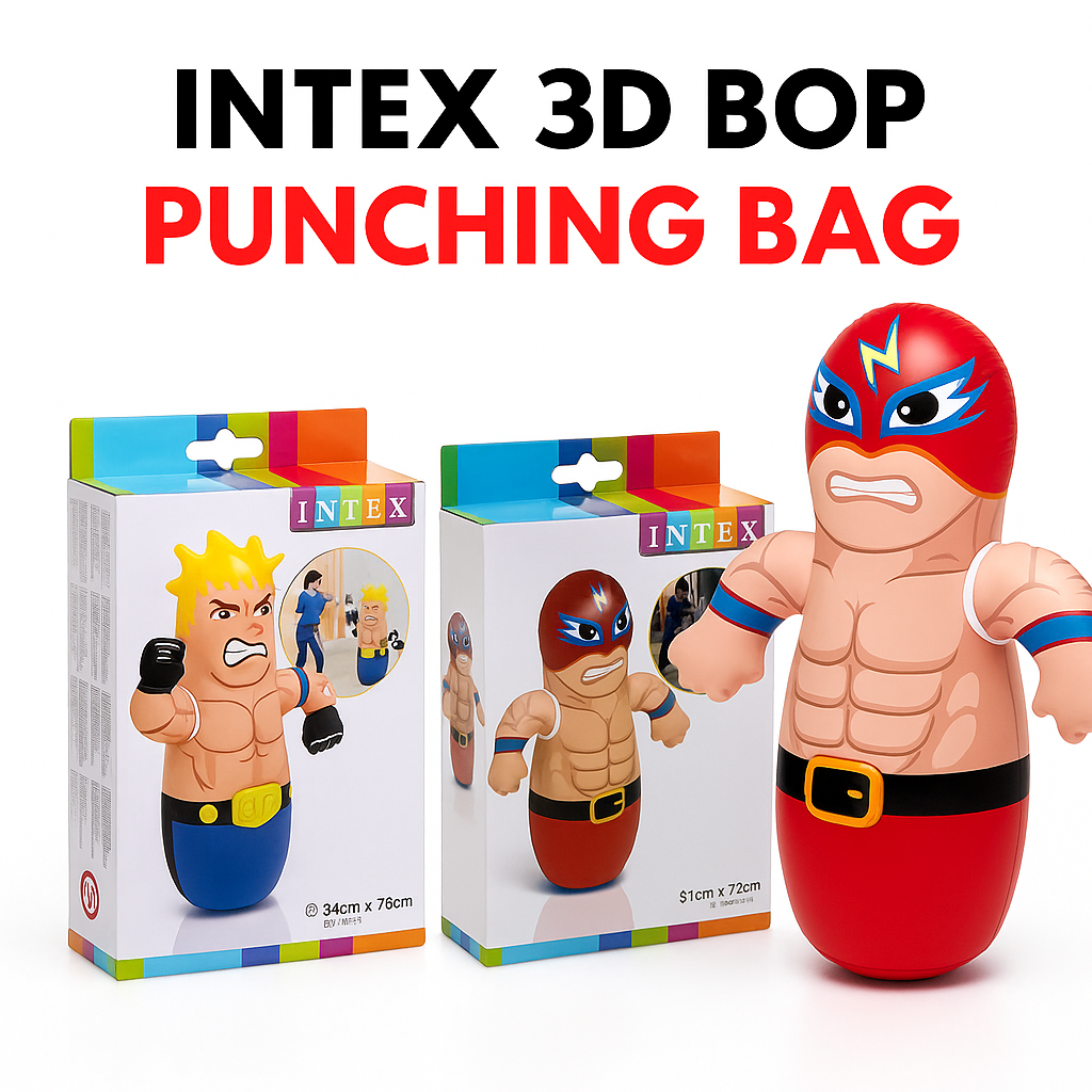 Kids Inflatable 3D Bop Punching Bag